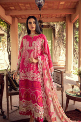 3-Pc Embroidered Unstitched Signature Eid Collection ED-06